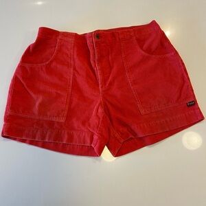 Polo Ralph Lauren Mens Vintage Orange/Red Dogtown Corduroy OP Style Shorts Sz 36